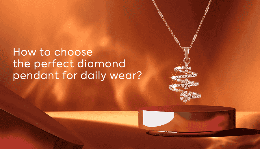 Diamond Pendant for Daily Wear
